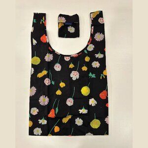 Standard Baggu - Colorful Flowers on Black